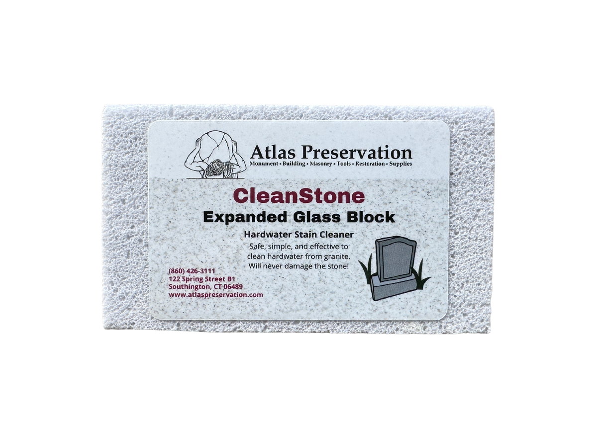 CleanStone Expanded Glass Block-Endurance Restoration Products-Atlas Preservation