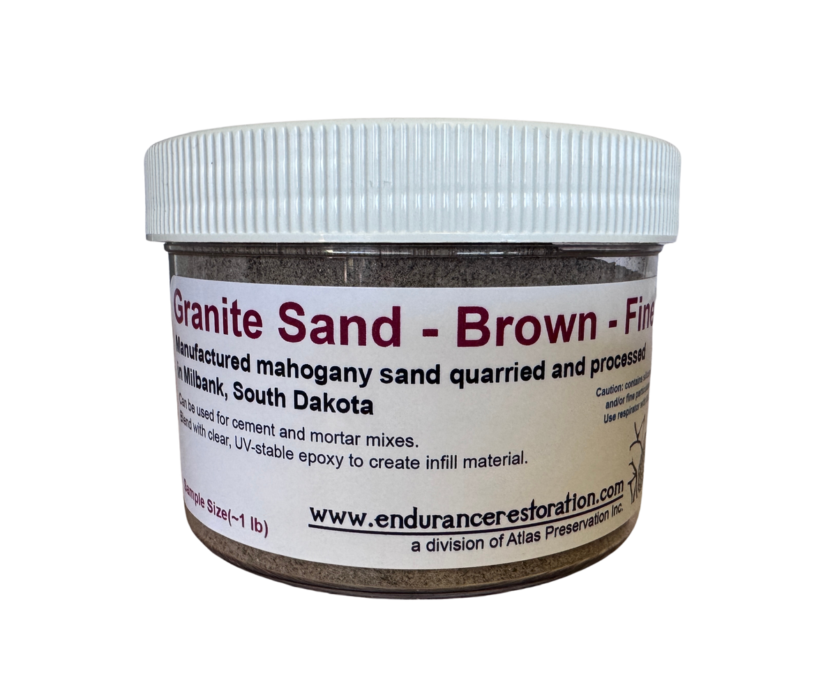 Granite Sand - Brown - Fine-Endurance Restoration Products-Atlas Preservation