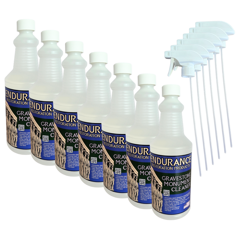 Gravestone & Monument Cleaner – Endurance Restoration Products