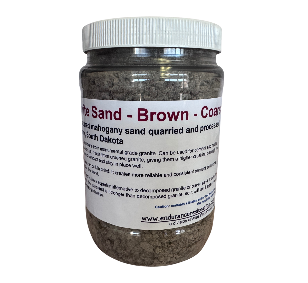 Granite Sand - Brown - Coarse-Endurance Restoration Products-Atlas Preservation