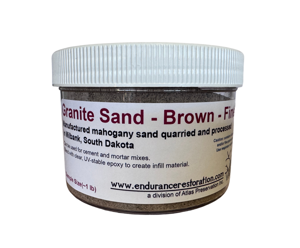 Granite Sand - Brown - Fine-Endurance Restoration Products-Atlas Preservation