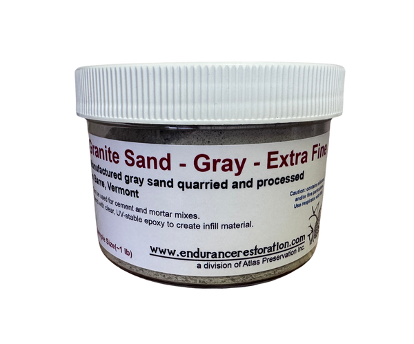 Granite Sand - Gray - Extra Fine-Endurance Restoration Products-Atlas Preservation