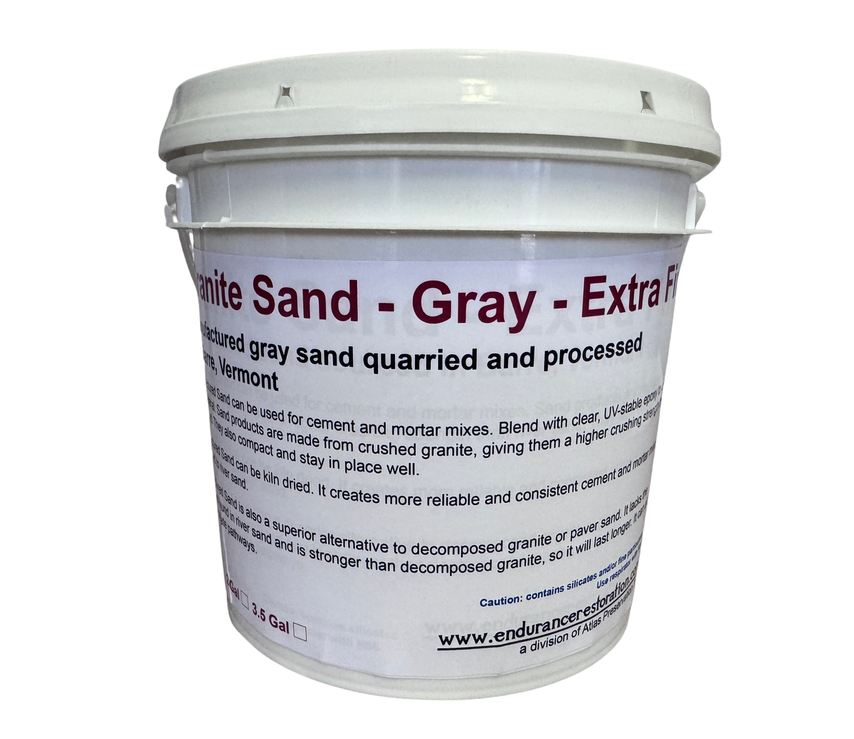 Granite Sand - Gray - Extra Fine-Endurance Restoration Products-Atlas Preservation