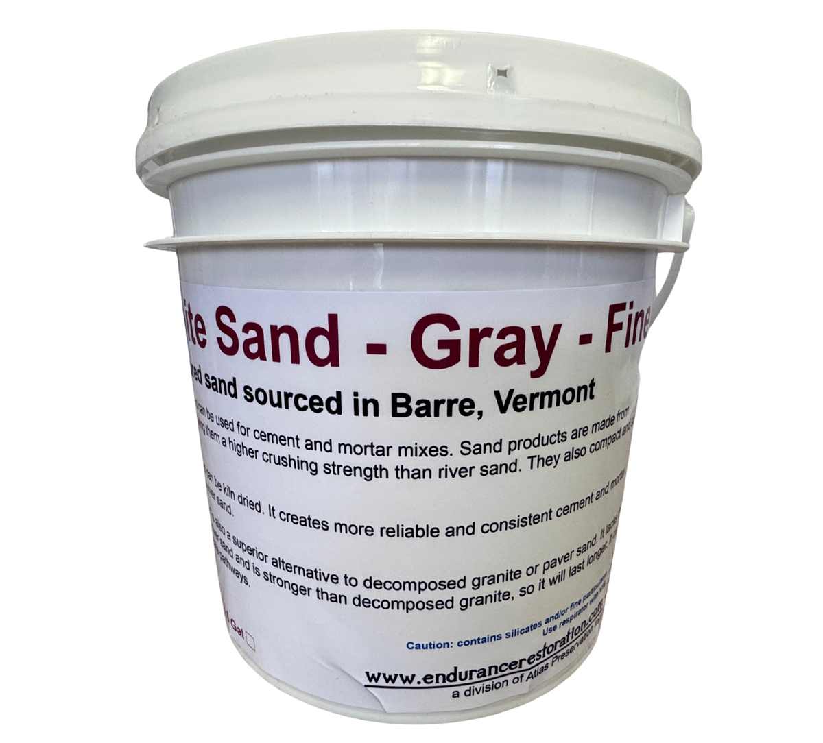 Granite Sand - Gray - Fine-Endurance Restoration Products-Atlas Preservation