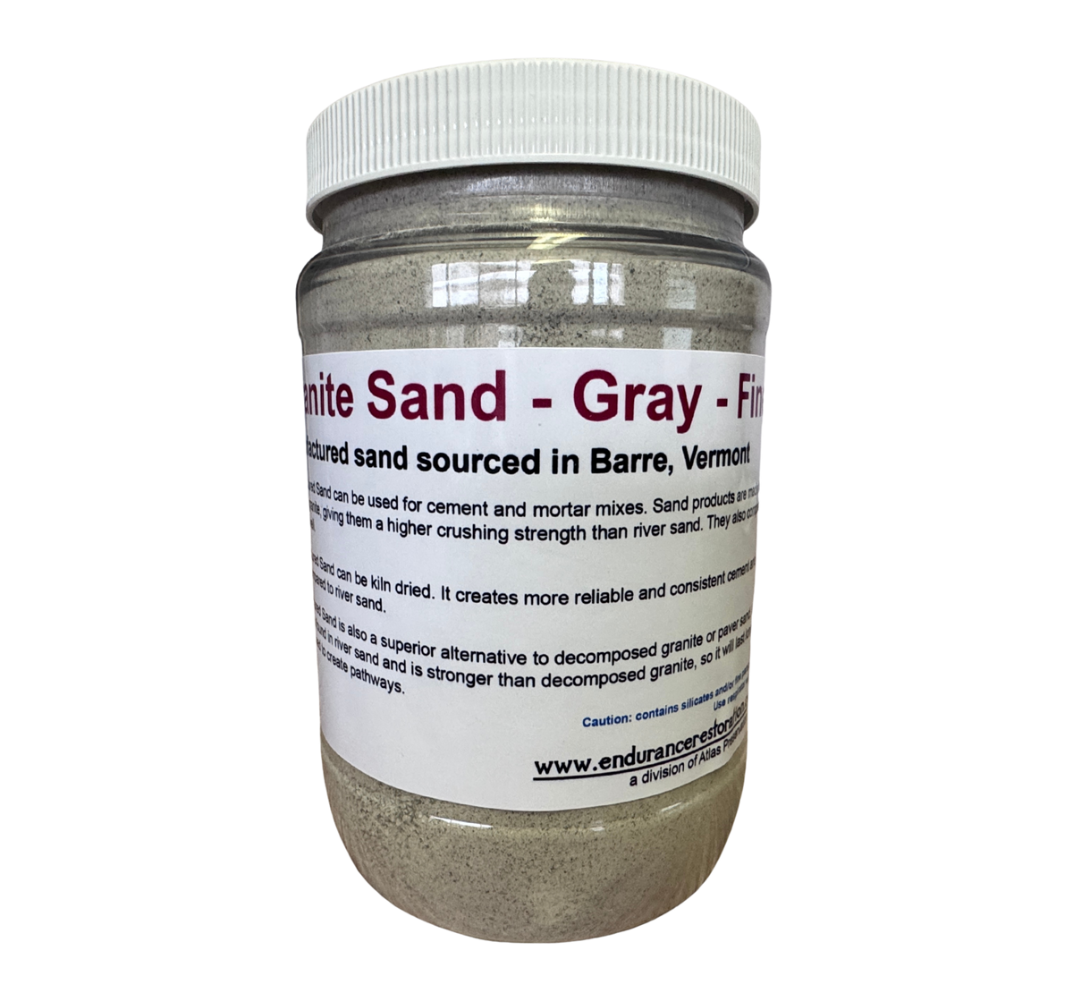 Granite Sand - Gray - Fine-Endurance Restoration Products-Atlas Preservation