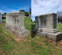 Gravestone & Monument Cleaning - Event Set-Endurance Restoration Products-Atlas Preservation