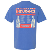 48 State Tour Takes Endurance Tee