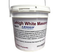 Lehigh White Masonry Cement-Endurance Restoration Products-Atlas Preservation