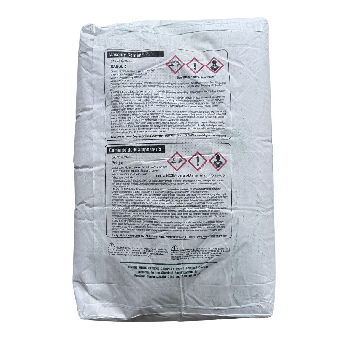 Lehigh White Masonry Cement-Endurance Restoration Products-Atlas Preservation