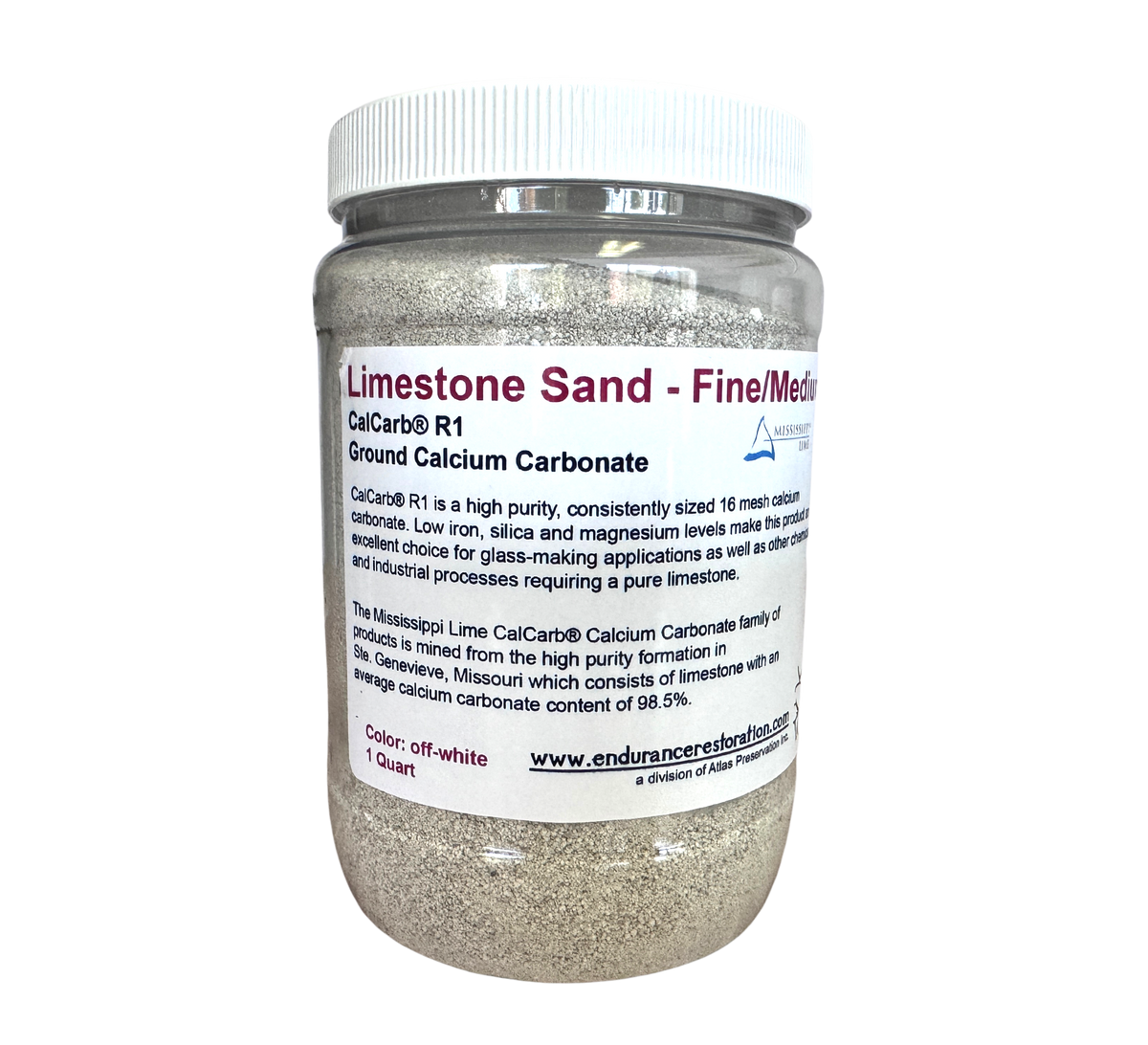 Limestone Sand - Fine/Medium-Endurance Restoration Products-Atlas Preservation