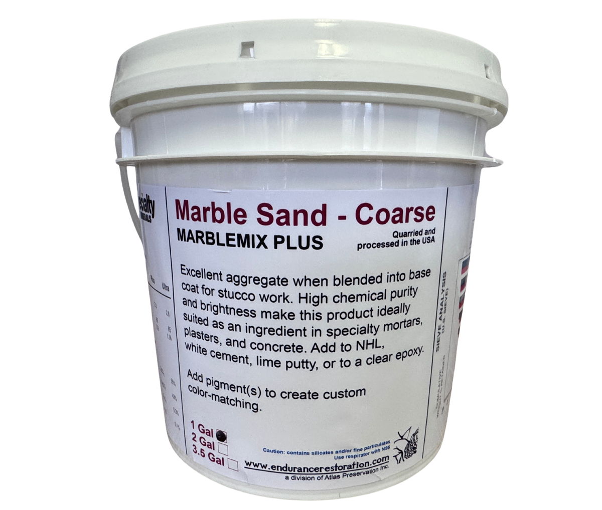 Marble Sand - Coarse-Endurance Restoration Products-Atlas Preservation