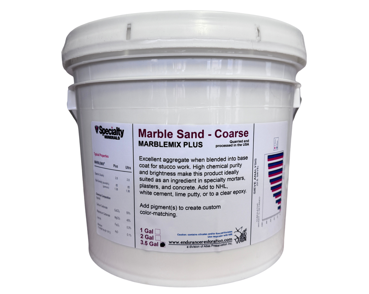 Marble Sand - Coarse-Endurance Restoration Products-Atlas Preservation