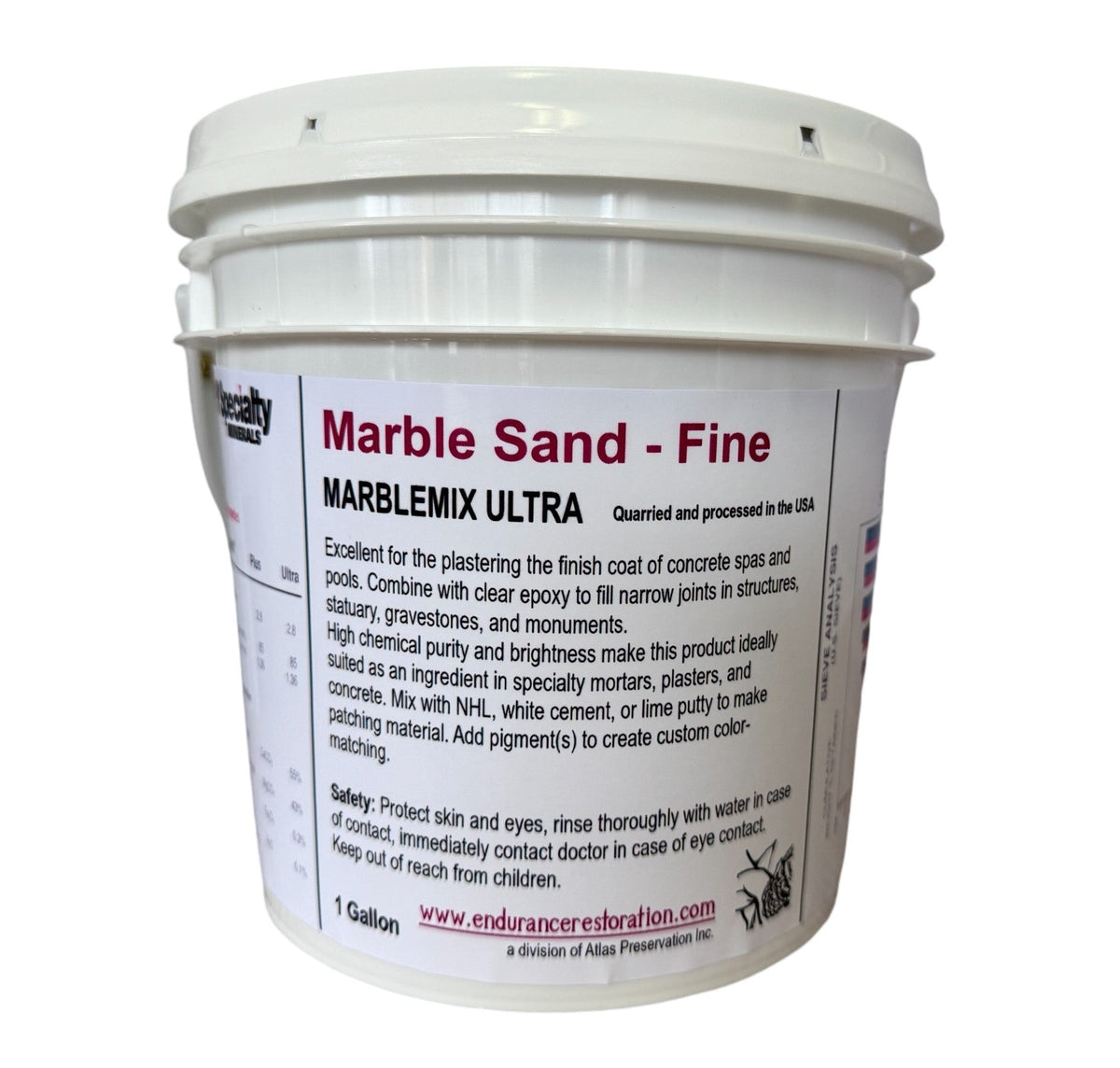 Marble Sand - Fine-Endurance Restoration Products-Atlas Preservation