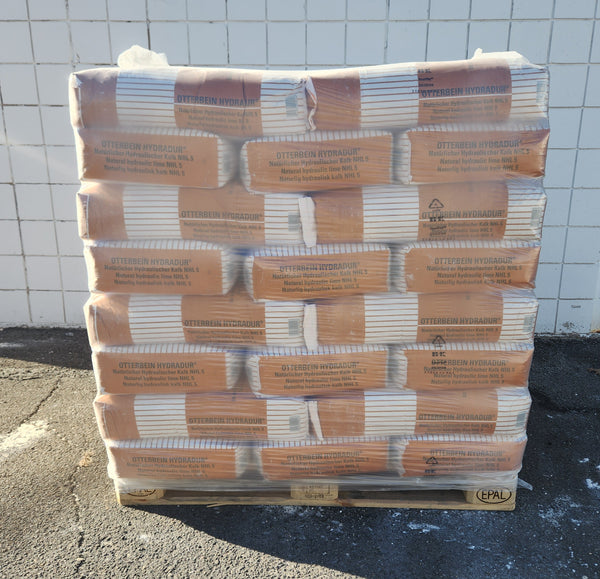 Natural Hydraulic Lime FULL PALLET (40 bags)-Otterbein-Atlas Preservation