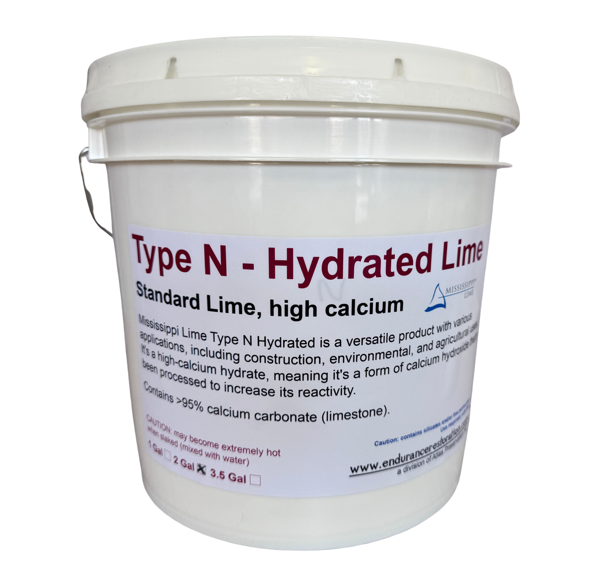 Type N - Hydrated Lime-Endurance Restoration Products-Atlas Preservation