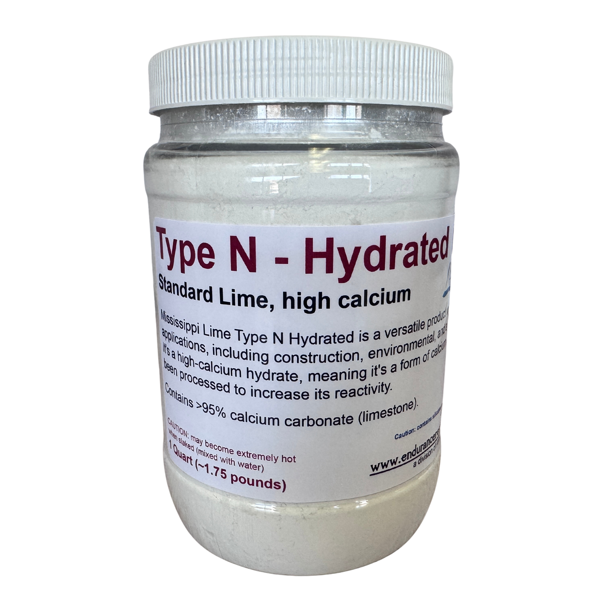 Type N - Hydrated Lime-Endurance Restoration Products-Atlas Preservation