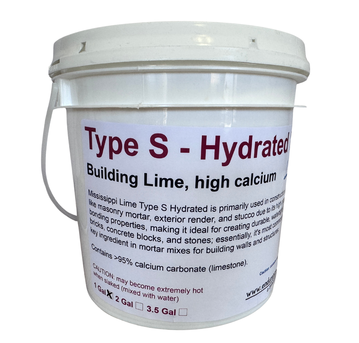 Type S - Hydrated Lime-Endurance Restoration Products-Atlas Preservation