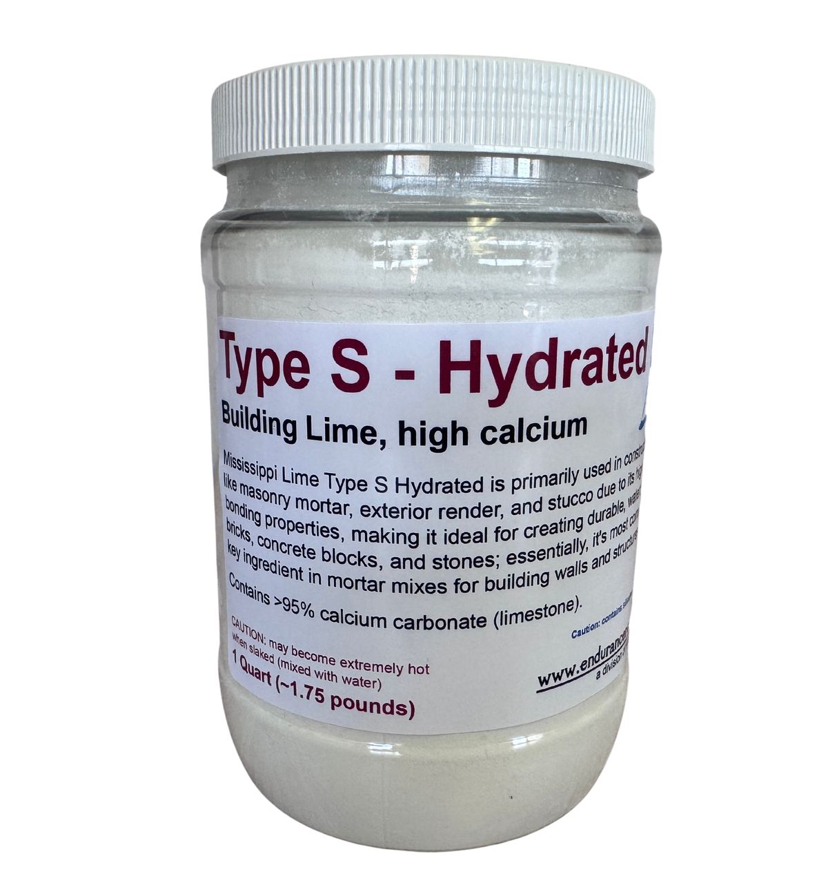 Type S - Hydrated Lime-Endurance Restoration Products-Atlas Preservation