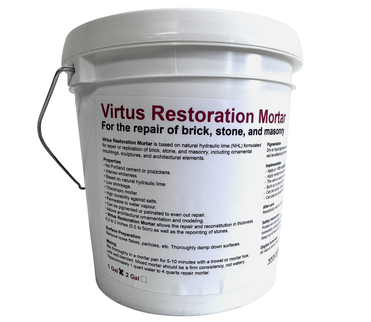 Virtus Restoration Mortar - Repair Brick, Stone and Masonry